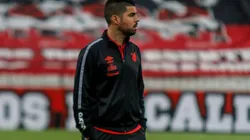 O treinador não concedeu entrevista a imprensa após a derrota | Crédito: Gabriel Machado/AGIF