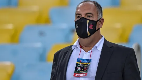 Marcos Braz, vice de futebol do Flamengo. (Foto: Thiago Ribeiro/AGIF)
