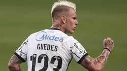 Em sua estreia pelo Timão, Roger Guedes marca de falta; veja gol. (Foto: Ettore Chiereguini/AGIF)