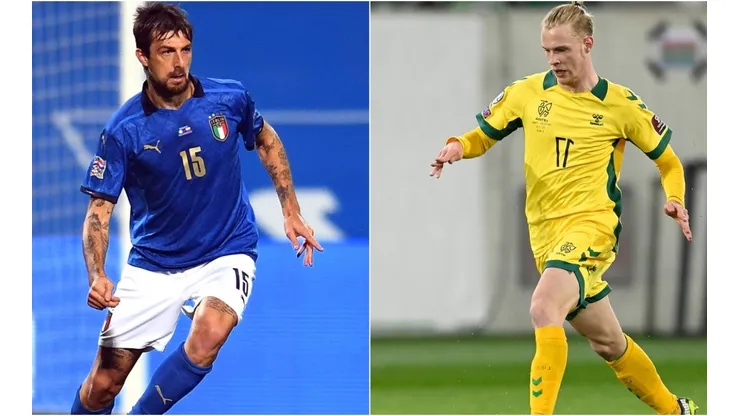 Itália x Lituânia se enfrentam hoje (08), pelas Eliminatórias da Europa para a Copa de 2022