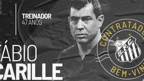 Fábio Carille é o novo técnico do Santos