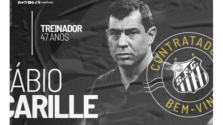 Fábio Carille é o novo técnico do Santos