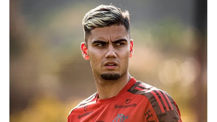 Andreas Pereira, jogador do Flamengo (Twitter/Reprodução)
