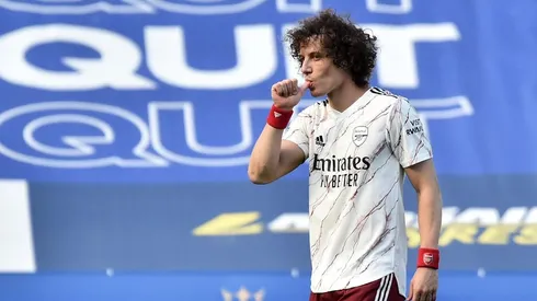 David Luiz em jogo do Arsenal (Getty Images)