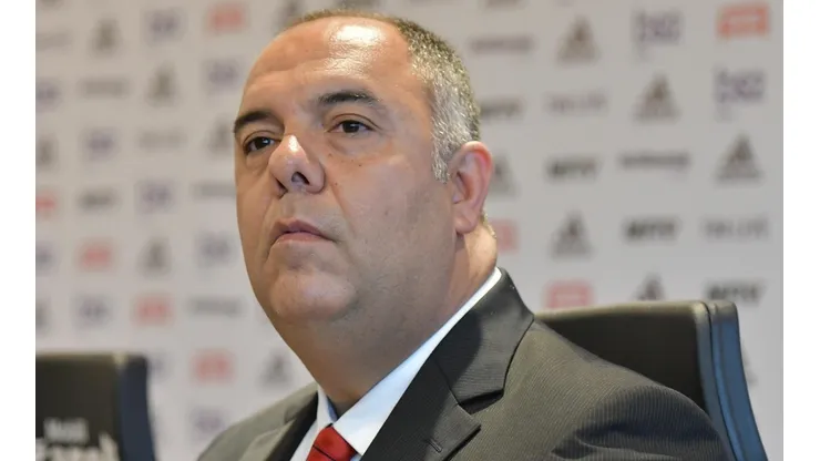 Marcos Braz, vice-presidente de futebol do Flamengo (Foto: Thiago Ribeiro/AGIF)