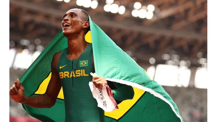 Alison dos Santos conquista mais uma prova (Foto: Getty Images)