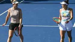 Luisa Stefani avanças às oitavas de final do US Open (Foto: USTA / Divulgação)
