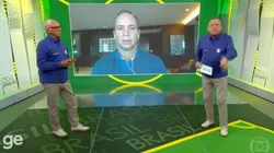 Galvão Bueno se irrita com liberação da Conmebol e CBF aos quatro jogadores argentinos no jogo contra o Brasil. (Foto: