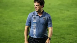 Fernando Diniz sob o comando do Santos