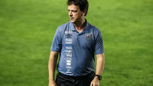 Fernando Diniz sob o comando do Santos