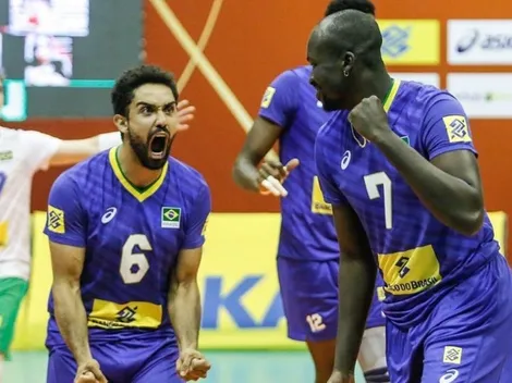 Brasil enfrenta Chile no Sul-Americano de vôlei masculino