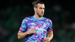 Gareth Bale durante aquecimento para jogo do Real Madrid em La Liga (Getty Images)