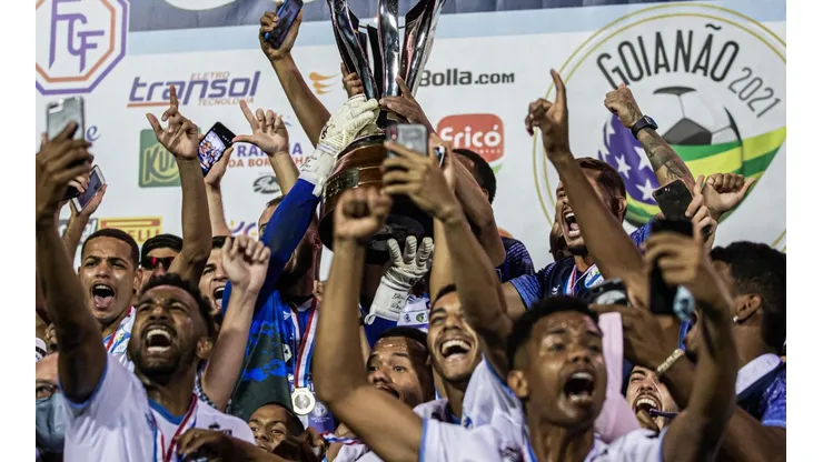 A Raposa conquistou titulo inédito ao vencer o Vila Nova no estadual | Crédito: Heber Gomes/AGIF
