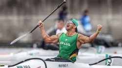 Fernando Rufino é o campeão da categoria VL2 da canoagem nos Jogos Paralímpicos de Tóquio 2020 (Foto: Miriam Jeske/CPB)