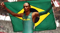 Alison dos Santos vence a etapa de Bruxelas da Liga Diamante (Foto: Getty Images)