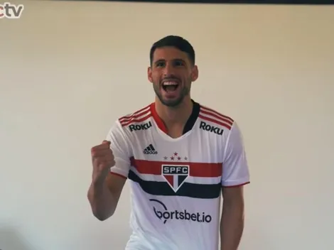 Calleri: "São Paulo é o lugar onde mais gostaram de mim"