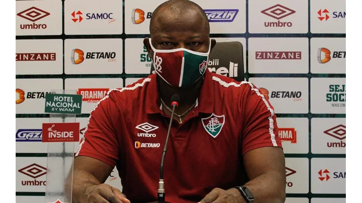 Marcão: tem contrato até o fim da temporada (FOTO: LUCAS MERÇON / FLUMINENSE F.C. / DIVULGAÇÃO)