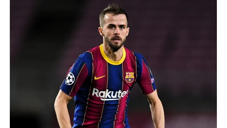 Miralem Pjanic durante jogo do Barcelona em La Liga (Getty Images)