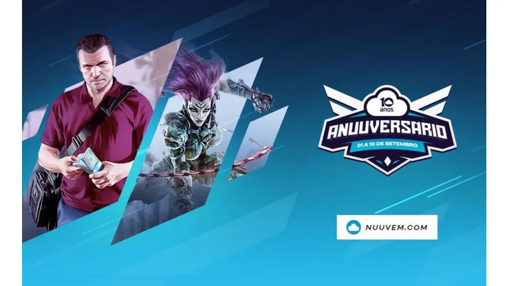 Nuuvem comemora Anuuversário de 10 anos com mais de 1500 jogos em promoção