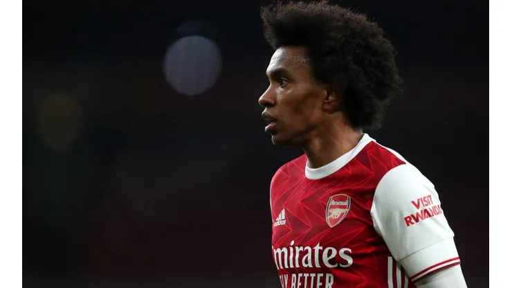 Willian ainda tinha dois anos de contrato com o Arsenal, mas decidiu antecipar rescisão | Crédito: Getty Images
