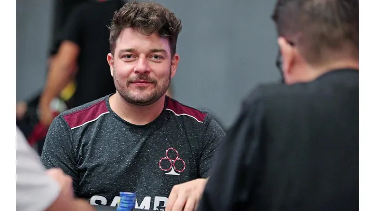 Fabiano Kovaski em ação durante etapa do BSOP (Foto: Divulgação BSOP)