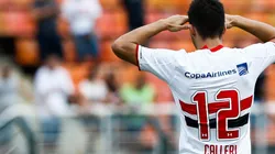 Calleri vestiu a camisa 12 na passagem anterior pelo São Paulo (Foto: Marcello Zambrana/AGIF)