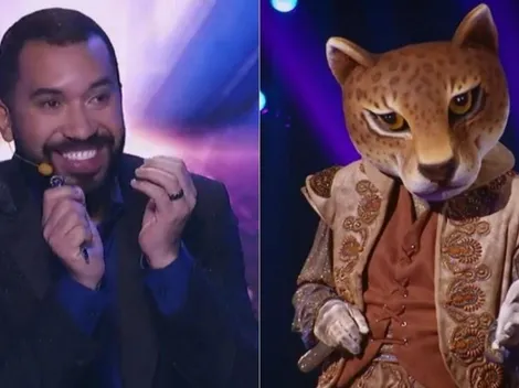 Gil do Vigor flerta com Onça Pintada no 'The Masked Singer Brasil'