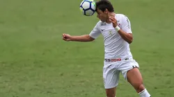 Romero com a camisa do Corinthians