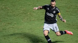 Leandro Castan concedeu entrevista coletiva nesta quarta-feira (Foto: Jorge Rodrigues/AGIF)