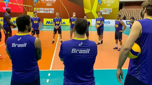 Brasil estreia nesta quarta-feira no Campeonato Sul-Americano de vôlei (Foto: Divulgação/CBV)