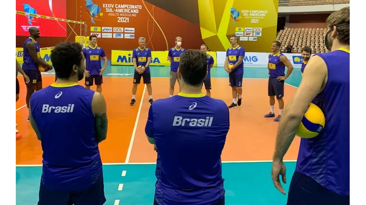 Brasil estreia nesta quarta-feira no Campeonato Sul-Americano de vôlei (Foto: Divulgação/CBV)
