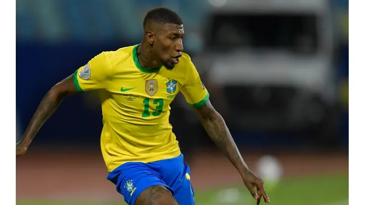 Emerson Royal disputou a Copa América com a camisa da seleção brasileira (Foto: Getty Images)