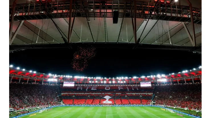 Maracanã cheio nos 5 a 0 sobre o Grêmio, na Libertadores de 2019 (Foto: Getty Images)