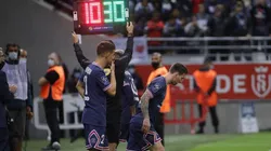 Mudança ocorreu no segundo tempo | Crédito: Divulgação PSG