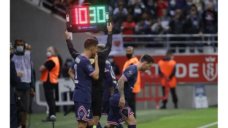 Mudança ocorreu no segundo tempo | Crédito: Divulgação PSG