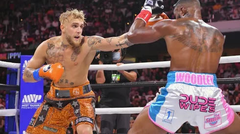 Essa foi a luta mais longa de Jake Paul que havia nocauetado nos seus três combates anterirores | Crédito: Getty Images