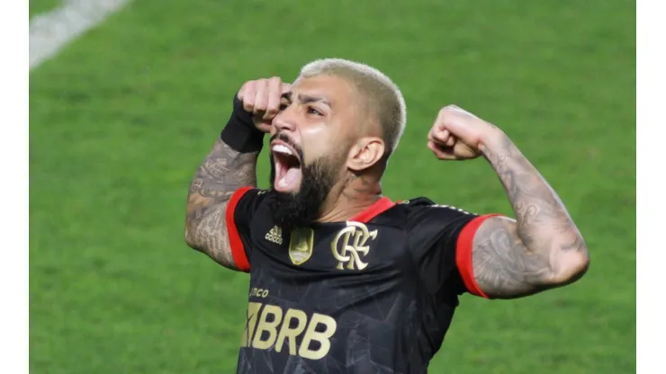 Gabigol lança música após fazer 'hat trick' na goleada do Flamengo sobre o Santos; ouça a música. (Foto: Fernanda Luz/AGIF)