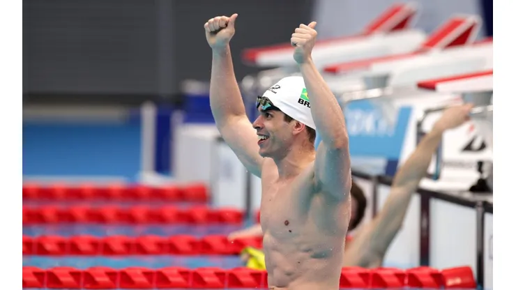 Na foto, o nadador Phelipe Rodrigues. (Foto: Getty Images)