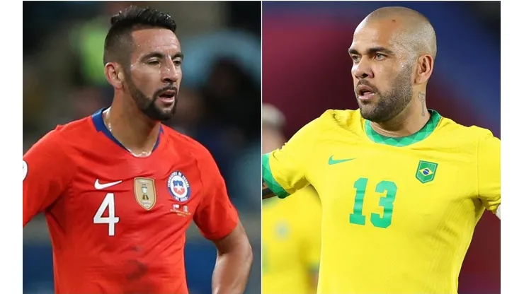 Chile e Brasil se enfrentam nesta quinta-feira (Foto: Getty Images)