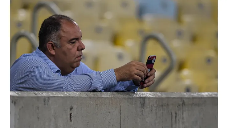 Marcos Braz, vice-presidente de futebol do Flamengo (Foto: Thiago Ribeiro/AGIF)