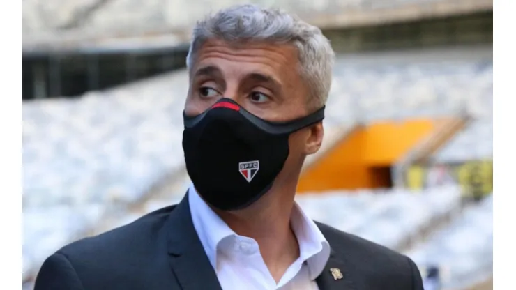 Hernán Crespo, treinador do São Paulo (Foto: Fernando Moreno/AGIF)