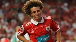 David Luiz, durante passagem pelo Benfica (Foto: Getty Images)