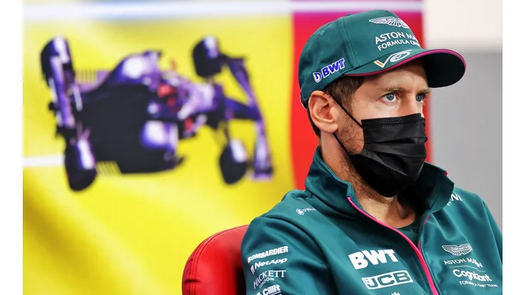 Sebastian Vettel se irrita com direção de prova por conta do acidente de Lando Norris (Foto: Getty Images)