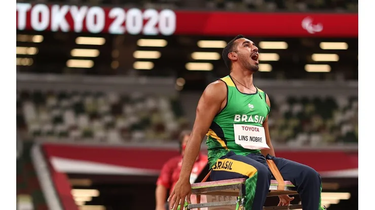 Cicero Valdiran Lins, bronze no lançamento de dardo. (Foto: Getty Images)