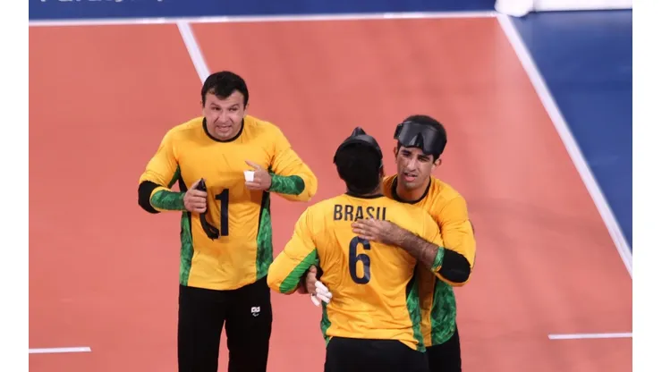 Brasil encerra invencibilidade do Japão e se garante nas quartas de final do goalball nos Jogos Paralímpicos de Tóquio (Foto: Getty Images)