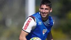 Calleri: segue na mira do Tricolor (Foto: Marcello Zambrana/AGIF)