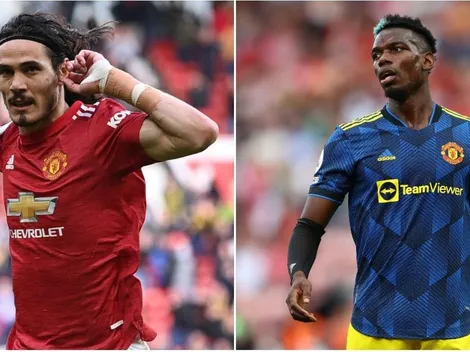 Cavani e Pogba não deverão sair do Manchester United, mesmo com a chegada de Cristiano Ronaldo