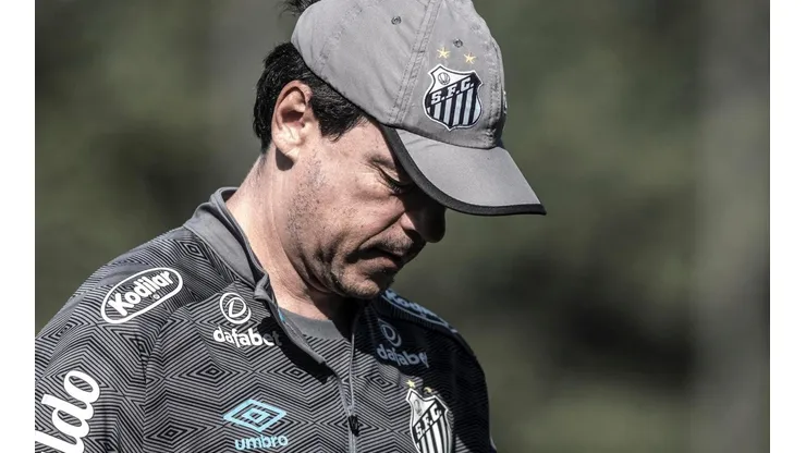 Diniz: tem dúvidas para definir o time (Foto: Ivan Storti/Santos FC/Divulgação)
