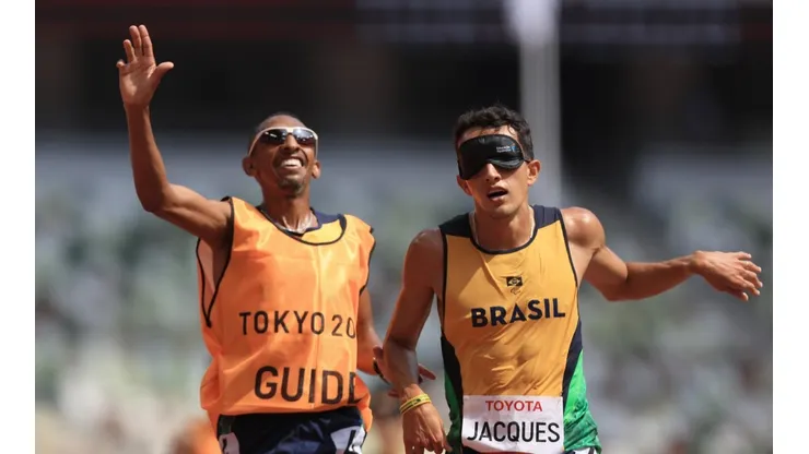Yeltsin Jacques conquista a primeira medalha do Brasil no atletismo nos Jogos Paralímpicos de Tóquio (Foto: Getty Images)