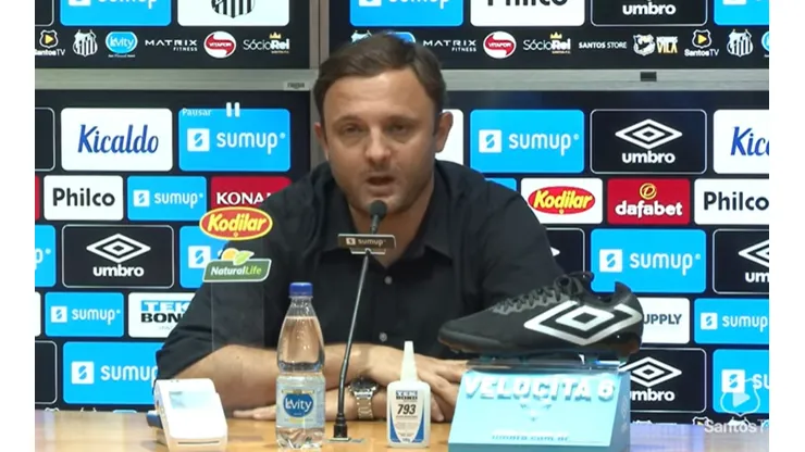 Foto: Reprodução/Santos TV